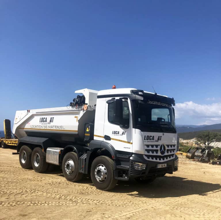 camion porte benne